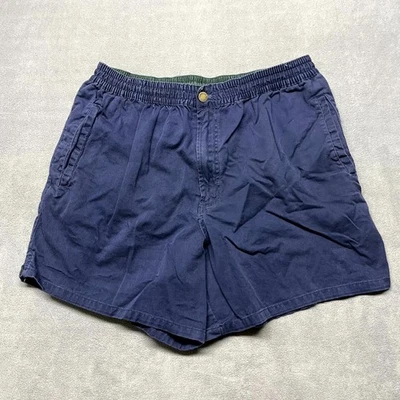 Catalina Chino Shorts Mens Large Blue Cotton Twill Flat Front Mid Rise Casual - Image 1 of 4