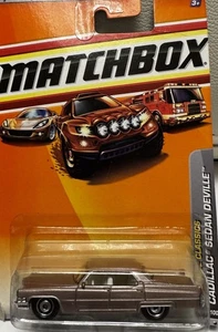 Matchbook Heritage Classics 1969 Cadillac  Sedan Deville Lavender Mattel 2009 - Picture 1 of 6