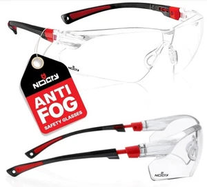 Gafas de seguridad transparentes NoCry para hombre y mujer con antiniebla y resistentes a los arañazos - Imagen 1 de 14