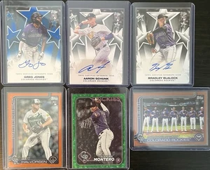 Colorado Rockies 142 Card Lot MLB Baseball Card Collection - Autos, #’d - Picture 1 of 6