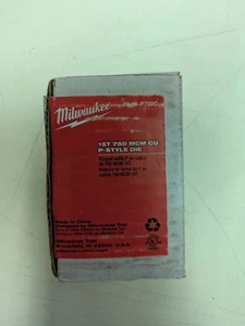 Crimpadora Milwaukee FORCE LOGIC 15T 750 MCM CU P-Style Die 49-15-P750C - Imagen 1 de 1