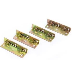 Bed Rail Bracket Letto Binario Gancio Fissaggio Connettore Non-Mortise - Picture 1 of 12