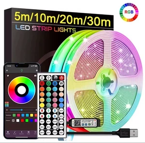 Striscia Led, Luci Led RGB camera da letto da Varie metrature. - Foto 1 di 5