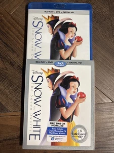 Snow White and the Seven Dwarfs (Blu-ray + DVD + Digital HD, 1937) NEW SEALED - Imagen 1 de 5
