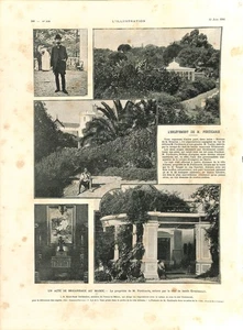 ENLÈVEMENT PERDICARIS VARLEY VILLA AÏDONIA TANGER MAROC GRAVURE 1904 - Picture 1 of 1