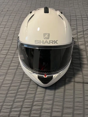 Casco Shark EVO ES Blanco | Mediano XGP Bluetooth  Foto 1 de 4