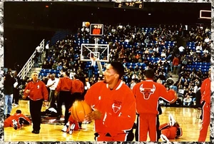 1998 Scottie Pippen "Locked In Before the Last Dance" Type 1 Original Photo - Picture 1 of 2