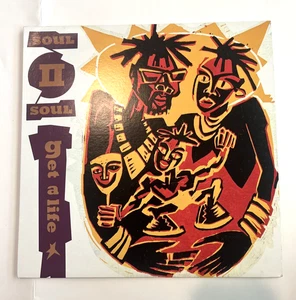 Soul II Soul "Get A Life" - Vinyl Single 7" - Ten 284 / 112 867 100 - 1989 USA - Picture 1 of 11