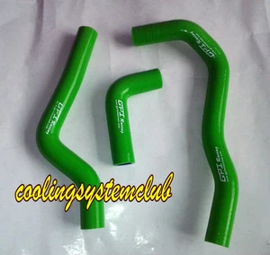 FOR Kawasaki KX60 2003 03 silicone radiator hose kits GREEN NEW - Picture 1 of 3