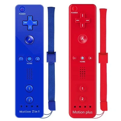 MARKENLOS Zwei / 2x Remote Motion Plus Controller Fernbedienung - Nintendo Wii (NEU) 🆕✅