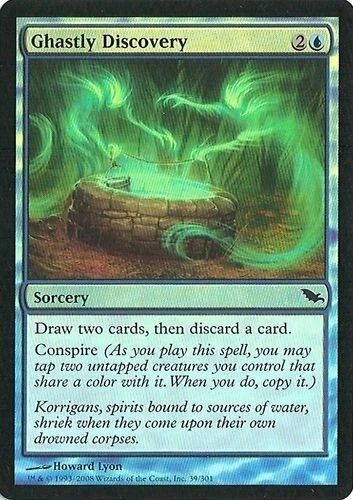 MTG - Shadowmoor - Ghastly Discovery - Foil - NM - Image 1 of 1