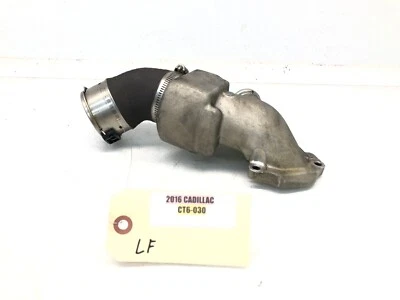 2016-2018 CADILLAC CT6 3.0 LEFT DRIVER FRONT TURBO AIR INTAKE INLET ELBOW OEM - Image 1 of 4
