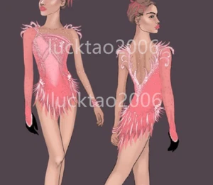 customized new style Figure skating Ice Skating Dress Gymnastics Costume 88145 - Picture 1 of 4