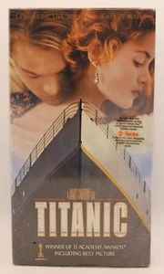 NEW SEALED Titanic (VHS, 1998, 2-Tape Set, Widescreen Edition) Leonardo DiCaprio - Picture 1 of 10