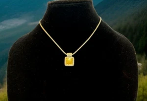 BRIGHTON REGINA Hammered Gold Tone & Silver Plated Necklace Scarce Vintage - Picture 1 of 15
