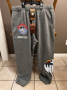 New Mitchell & Ness MLS Kansas City Wiz City Collection Fleece Sweat Pants $100 - Picture 1 of 3
