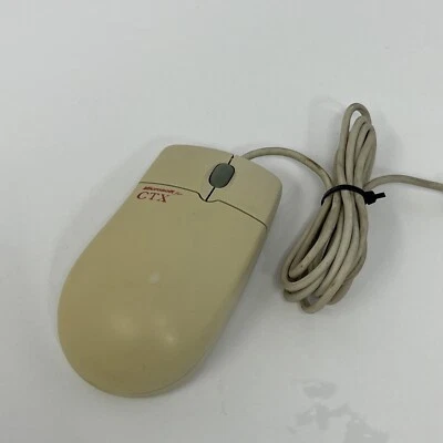 Vintage CTX Microsoft Intellimouse Optical 1.1A 3 Button Mouse USB PS/2 - Image 1 of 3