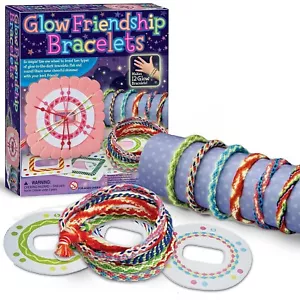 Kit Creazione Braccialetti Amicizia 4M Glow in The Dark (Multicolore) - Foto 1 di 8