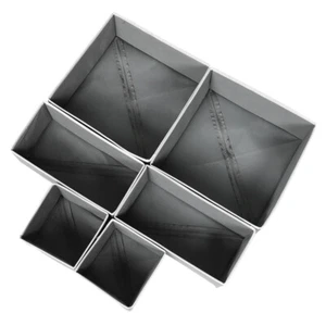 6 Pcs Storage Box Clothes Clothing Drawer Organizer Closet Drawers Baby - Picture 1 of 12