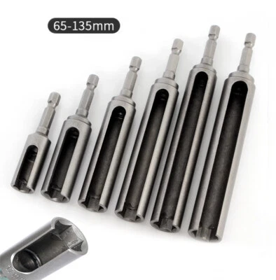  65/80/85/100/120/135mm Long Hex Nut Socket Slotted Extension Driver Bit Adapter - Image 1 of 4