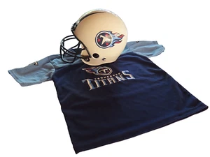 Titans (Tennessee) Franklin Jugend Football Helm und M Trikot - Bild 1 von 9
