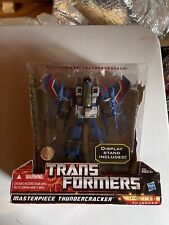 Hasbro Transformers Masterpiece Thundercracker Toys R Us Exclusive Tape Popped