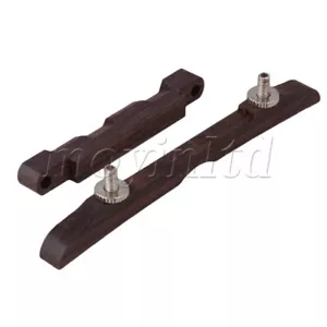 Puente de mandolina de palo de rosa MTL-02 para base de mandolina longitud 114 mm - Imagen 1 de 8