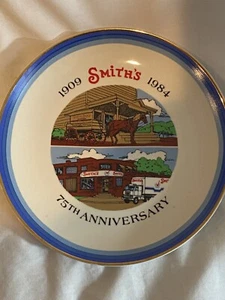 Smith’s Dairy Orrville Ohio 75 Anniversary Collectible Plate 1909 - 1984 - Picture 1 of 3