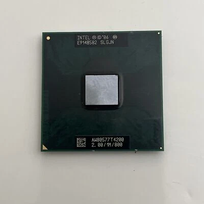 Intel Pentium Dual Core T4200 2 GHz 1M cache 800 MHz SLGJN - Image 1 of 2
