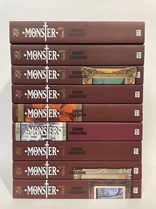 Monster Perfect Edition Manga Volumes 1-9 Brand New Complete Set English - Picture 1 of 4