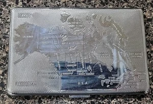 VINTAGE DOMINION OF CANADA HAR-BRO ZIGARETTENETUI USA VERKÄUFER KOSTENLOSER VERSAND - Bild 1 von 3