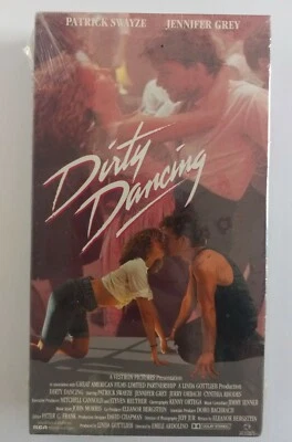 Dirty Dancing VHS Factory Sealed Watermark Vestron First Release Patrick Swayze - Image 1 of 4