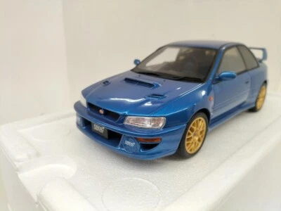 1/18 Kyosho Samurai Subaru Impreza 22B STi Version Blue w/ Box KSR18033BL - Image 1 of 4