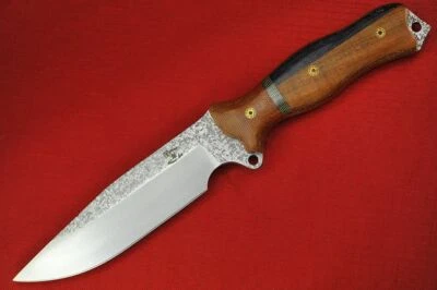 Busse Custom Jack Hammer Variant .18" martillado/satinado, G-rexed arce bicolor Foto 1 de 4