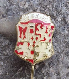 SZ Rajec nad Svitavou State Czech Castle Coat of Arms Heraldic Crest Pin Badge - Picture 1 of 3