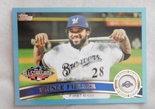 2011 Topps Update Walmart Blue Border Baseball Card Pick one