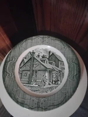 Plato de cena de repuesto de 10" Royal China The Old Curiosity Shop Foto 1 de 4