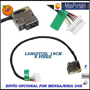 CONECTOR ALIMENTACION+CABLE/DC JACK HP PAVILION 15S-FQ2005NS 15S-FQ2006NS PJ310 - Imagen 1 de 1