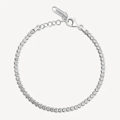 BROSWAY FANCY BRACCIALE TENNIS CON ZIRCONI IN ARGENTO 925 FIW109 INFINITE WHITE - Immagine 1 di 4
