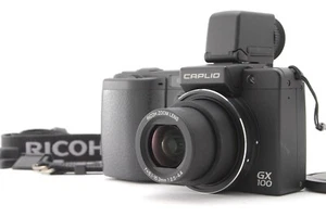 3942 SC【NEAR MINT】 RICOH Caplio GX100 10.0 MP Camera Black English OK Japan - Picture 1 of 10