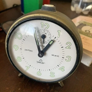 Vintage PETER Germany Alarm clock Silent Variant - Picture 1 of 11