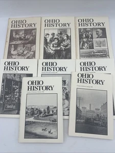 Lot of 8 Ohio History Magazines - 1980s Issues - Published by Ohio Historical - Bild 1 von 19