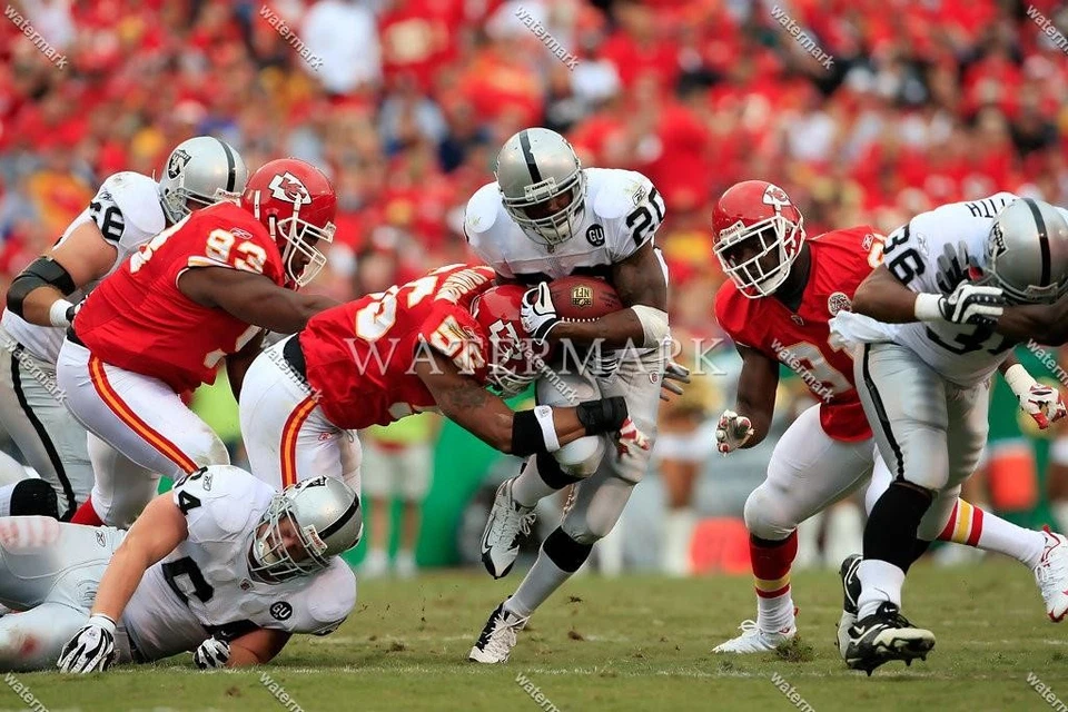 Foto EN770 Darren McFadden Oakland Raiders 8x10 11x14 16x20 Foto 1 de 1