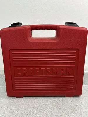 Craftsman EMPTY Case Red Hard Plastic 5820913(02) - Case Only - Image 1 of 4