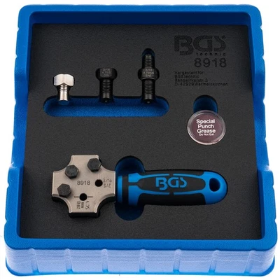 Bördelgerät 4.75 mm SAE Bremsleitung bördeln Bördel Werkzeug für Bremsleitungen - Bild 1 von 4