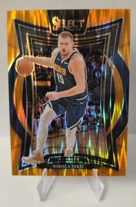 2024-25 Panini Select Concourse Nikola Jokic #14 Orange Flash Prizm - Picture 1 of 2