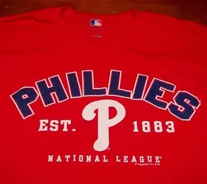 PHILADELPHIA PHILLIES MLB BASEBALL EST. 1883 T-Shirt MENS XL NEW - Picture 1 of 2