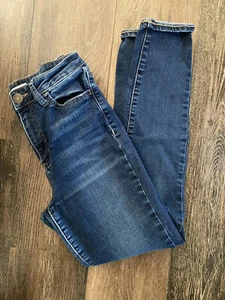 SO Ultimate Ankle Jegging High Rise Damen 9 / 29 Skinny Blue Denim Jeans - Bild 1 von 10