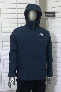 The North Face Men’s Toro Peak 3 in 1 Triclimate Waterproof Hooded Jacket Navy - Picture 1 of 21