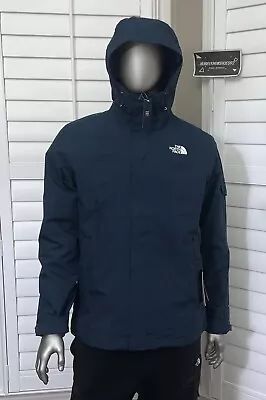 The North Face Men’s Toro Peak 3 in 1 Triclimate Waterproof Hooded Jacket Navy - Image 1 of 4